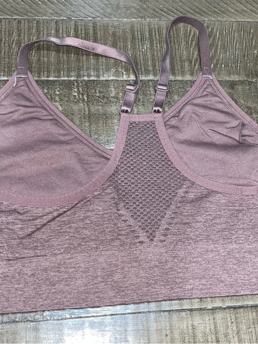 PINK Victoria's Secret Mauve Pink Seamless Bralette - Picture 3 of 3